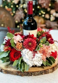 Wine & Candle Centerpiece